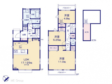 �@�Ԏ��`Floor plan�`�}�ʂƈقȂ�ꍇ�͌�����D��  