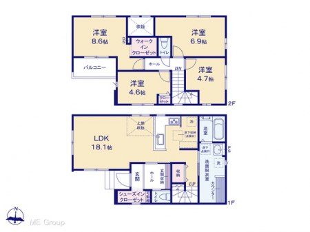 �@�Ԏ��`Floor plan�`�}�ʂƈقȂ�ꍇ�͌�����D��  