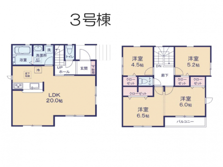 �@�Ԏ��`Floor plan�`�@�}�ʂƈقȂ�ꍇ�͌�����D��v���܂��B