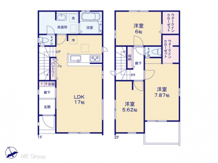 �@�Ԏ�聟�Q�������`Floor plan�`�@�}�ʂƈقȂ�ꍇ�͌�����D��