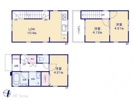 �@�Ԏ��`Floor plan�`�@�}�ʂƈقȂ�ꍇ�͌�����D��