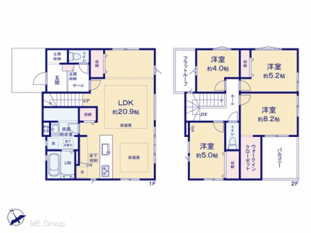 �@�Ԏ��`Floor plan�`�@�}�ʂƈقȂ�ꍇ�͌�����D��