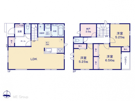 �@�Ԏ�聟B�������`Floor plan�`�@�}�ʂƈقȂ�ꍇ�͌�����D��v���܂��B