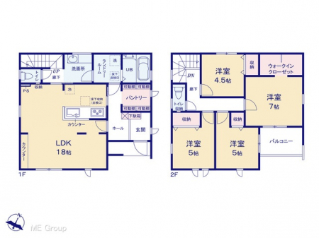 �@�Ԏ��`Floor plan�`�@�}�ʂƈقȂ�ꍇ�͌�����D��
