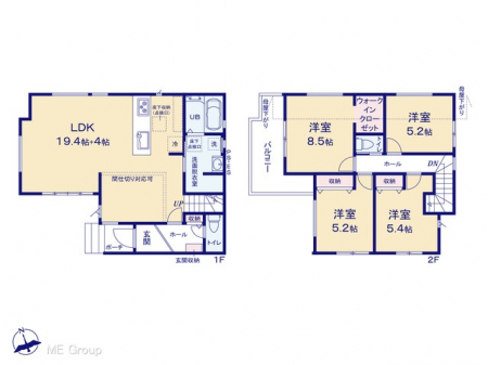 �@�Ԏ�聟�Q�������`Floor plan�`�@�}�ʂƈقȂ�ꍇ�͌�����D��