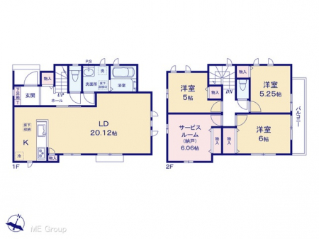 �@�Ԏ��`Floor plan�`�@�}�ʂƈقȂ�ꍇ�͌�����D��