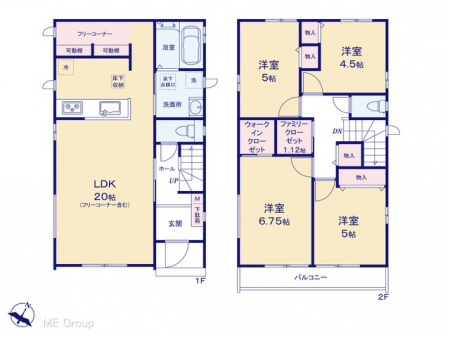 �@�Ԏ�聟B�������`Floor plan�`�@�}�ʂƈقȂ�ꍇ�͌�����D��