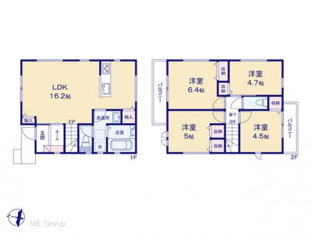 �@�Ԏ��`Floor plan�`�@�}�ʂƈقȂ�ꍇ�͌�����D��