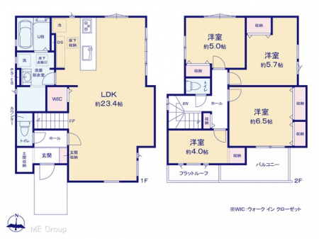 �@�Ԏ�聟�Q�������`Floor plan�`�@�}�ʂƈقȂ�ꍇ�͌�����D��