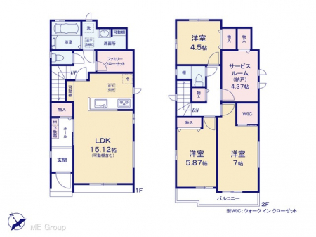 �@�Ԏ�聟B�������`Floor plan�`�@�}�ʂƈقȂ�ꍇ�͌�����D��v���܂��B
