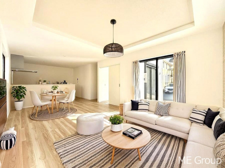 ���r���O�@�����`Living�`�@�O���̗��Ȃ��V���v���ł�������LDK�B�傫�ȑ�������������������ނ̂Ŏ��������邭�A�Ƒ��̌e���̏�Ƃ��ăs�b�^���ł��B�J�����Ɠ�������̗ǂ��𐥔񂲗����������I�@���Ƌ��CG�ł�