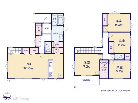 �@�Ԏ��`Floor plan�`�@�}�ʂƈقȂ�ꍇ�͌�����D��