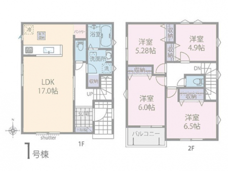 �@�Ԏ�聟1�������`Floor plan�`�}�ʂƈقȂ�ꍇ�͌�����D��  