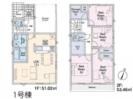 �@�Ԏ�聟1�������`Floor plan�`�}�ʂƈقȂ�ꍇ�͌�����D��  
