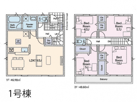 �@�Ԏ�聟1�������`Floor plan�`�}�ʂƈقȂ�ꍇ�͌�����D��  