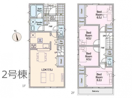 �@�Ԏ�聟�Q�������`Floor plan�`�@�}�ʂƈقȂ�ꍇ�͌�����D��v���܂��B