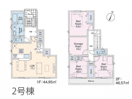 �@�Ԏ�聟2�������`Floor plan�`�}�ʂƈقȂ�ꍇ�͌�����D��  