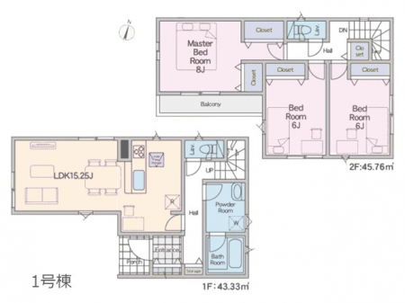 �@�Ԏ��`Floor plan�`�}�ʂƈقȂ�ꍇ�͌�����D��  