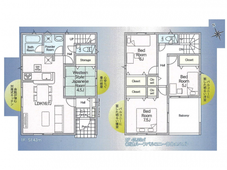 �@�Ԏ�聟�P�������`Floor plan�`�@�}�ʂƈقȂ�ꍇ�͌�����D��v���܂��B