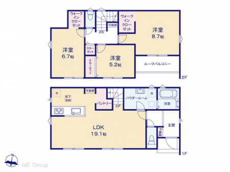 �@�Ԏ��`Floor plan�`�@�}�ʂƈقȂ�ꍇ�͌�����D��
