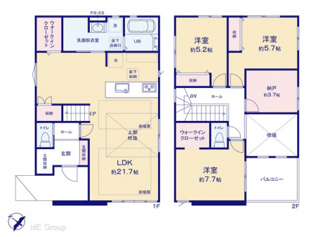 �@�Ԏ��`Floor plan�`�@�}�ʂƈقȂ�ꍇ�͌�����D��
