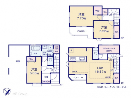 �@�Ԏ�聟A�������`Floor plan�`�@�}�ʂƈقȂ�ꍇ�͌�����D��