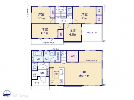 �@�Ԏ��`Floor plan�`�@�}�ʂƈقȂ�ꍇ�͌�����D��