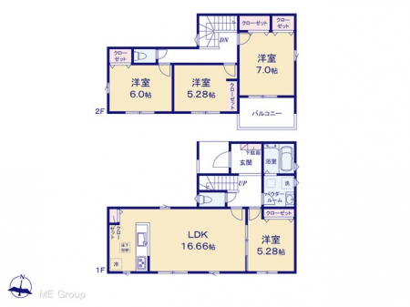 �@�Ԏ��`Floor plan�`�@�}�ʂƈقȂ�ꍇ�͌�����D��