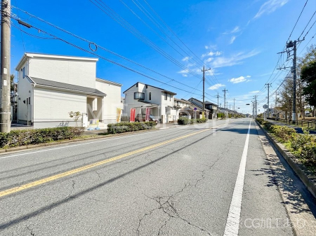 ���n�O�ώʐ^�@�O�ρ`Exterior�`�@�O�ʓ��H�F�k 16m �����@�O�ʓ��H�͊ՐÂȏZ��n���͂���Ԓʂ�̏��Ȃ����H�B���Ԃ̏o��������炭�炭�ł��I���s���_�E���n���w�̂���]�́A���C�y�ɂ��₢���킹���������I