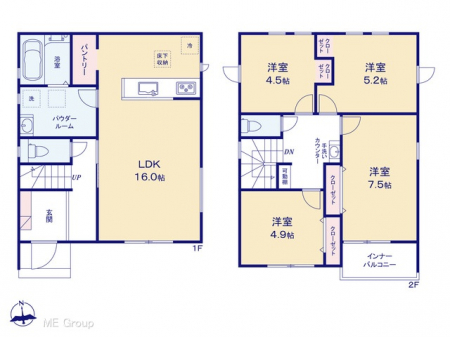 �@�Ԏ��`Floor plan�`�@�}�ʂƈقȂ�ꍇ�͌�����D��