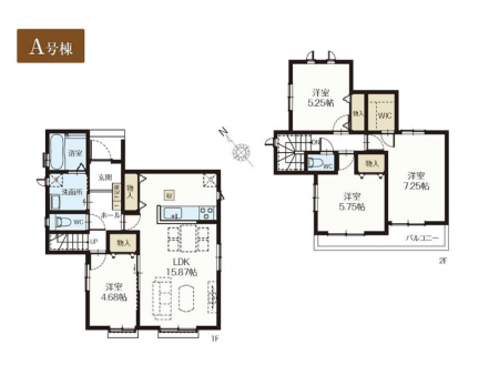 �@�Ԏ�聟A�������`Floor plan�`�}�ʂƈقȂ�ꍇ�͌�����D��  