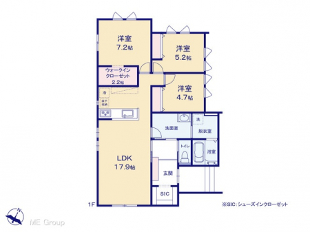 �@�Ԏ��`Floor plan�`�@�}�ʂƈقȂ�ꍇ�͌�����D��