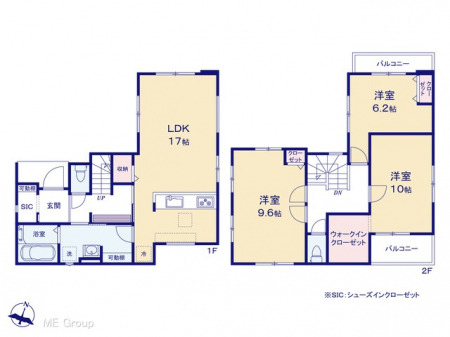 �@�Ԏ�聟�R�������`Floor plan�`�@�}�ʂƈقȂ�ꍇ�͌�����D��