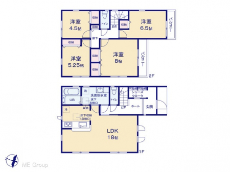 �@�Ԏ�聟�P�������`Floor plan�`�@�}�ʂƈقȂ�ꍇ�͌�����D��