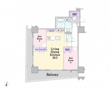 �@�Ԏ��`Floor plan�`�}�ʂƈقȂ�ꍇ�͌�����D��  