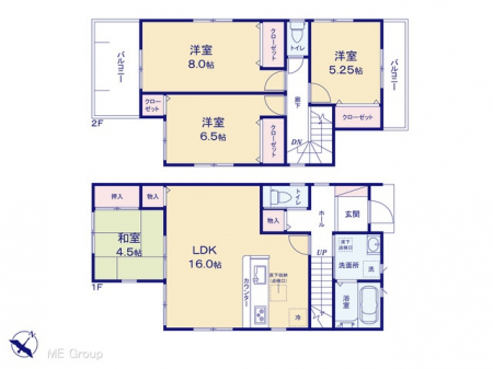 �@�Ԏ�聟�S�������`Floor plan�`�@�}�ʂƈقȂ�ꍇ�͌�����D��