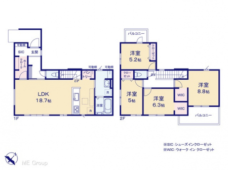 �@�Ԏ��`Floor plan�`�@�}�ʂƈقȂ�ꍇ�͌�����D��