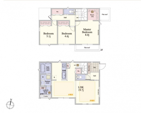 �@�Ԏ��`Floor plan�`�}�ʂƈقȂ�ꍇ�͌�����D��  