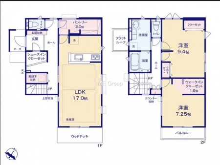 �@�Ԏ��`Floor plan�`�@�}�ʂƈقȂ�ꍇ�͌�����D��v���܂��B