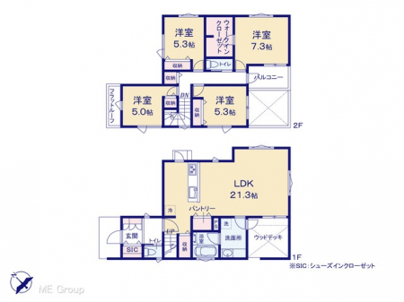 �@�Ԏ�聟�P�������`Floor plan�`�@�}�ʂƈقȂ�ꍇ�͌�����D��