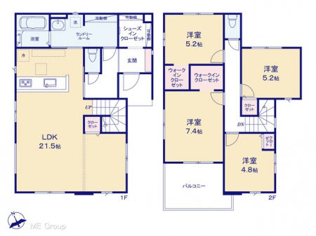 �@�Ԏ��`Floor plan�`�@�}�ʂƈقȂ�ꍇ�͌�����D��  