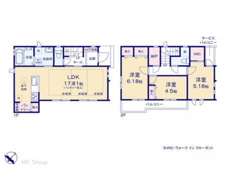 �@�Ԏ�聟B�������`Floor plan�`�@�}�ʂƈقȂ�ꍇ�͌�����D��