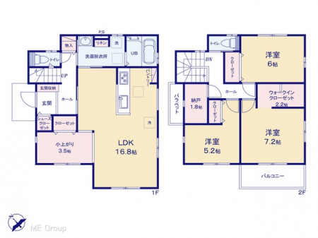 �@�Ԏ��`Floor plan�`�@�}�ʂƈقȂ�ꍇ�͌�����D��