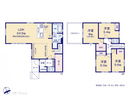 �@�Ԏ��`Floor plan�`�@�}�ʂƈقȂ�ꍇ�͌�����D��