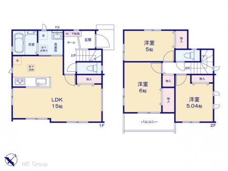 �@�Ԏ��`Floor plan�`�@�}�ʂƈقȂ�ꍇ�͌�����D��