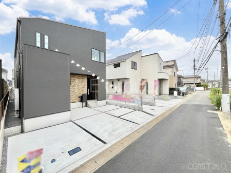 ���n�O�ώʐ^�@�O�ρ`Exterior�`�@�O�ʓ��H�F�k�� 4m �����@�O�ʓ��H�͊ՐÂȏZ��n���͂���Ԓʂ�̏��Ȃ����H�B���Ԃ̏o��������炭�炭�ł��I���s���_�E���n���w�̂���]�́A���C�y�ɂ��₢���킹���������I