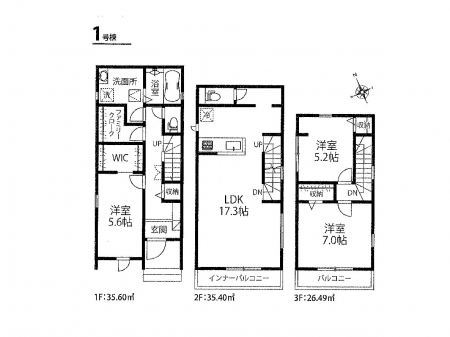 �@�Ԏ��`Floor plan�`�@�}�ʂƈقȂ�ꍇ�͌�����D��v���܂��B