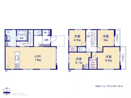 �@�Ԏ�聟2�������`Floor plan�`�}�ʂƈقȂ�ꍇ�͌�����D��  