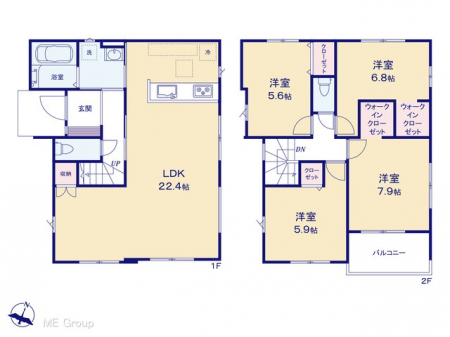 �@�Ԏ�聟1�������`Floor plan�`�}�ʂƈقȂ�ꍇ�͌�����D��  