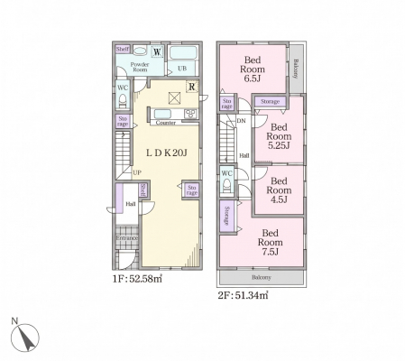 �@�Ԏ��`Floor plan�`�}�ʂƈقȂ�ꍇ�͌�����D��  